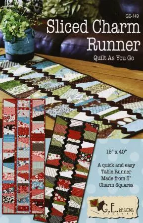 Sliced Charm Table Runner Pattern