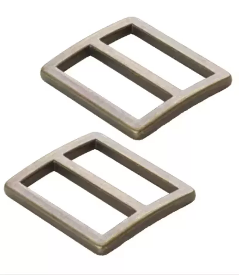 Slider Flat Widemouth 1" Antique Brass-pack of 2