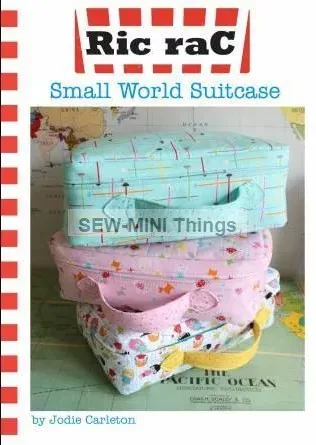 SMALL WORLD SUITCASE PATTERN FROM RIC RAC BY JODIE CARLETON
