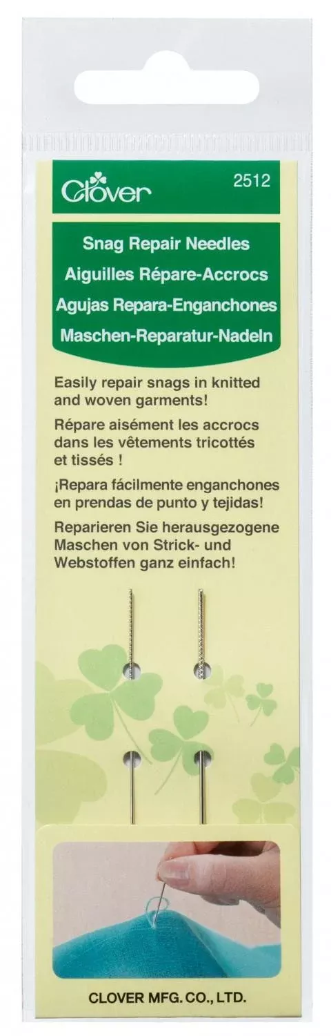 Snag Repair Needles by Clover - 2PCCV2512