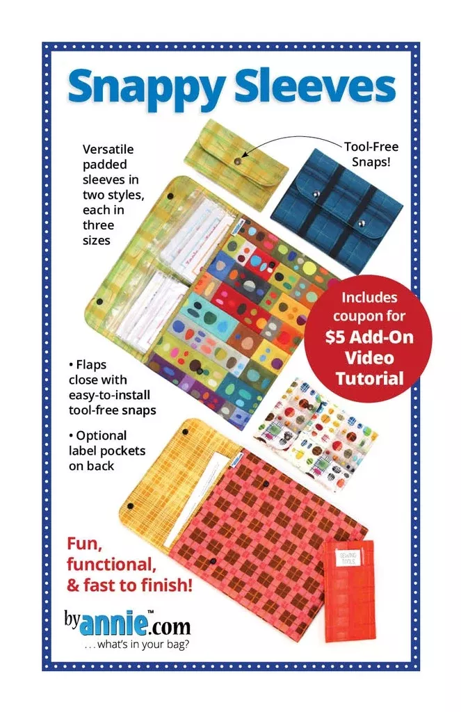 Snappy Sleeves Pattern by Annie