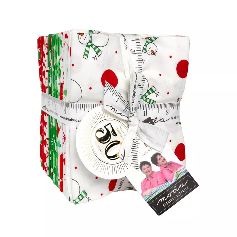 Snow Time : 25 Fat Quarters - #22500AB - Moda Precuts