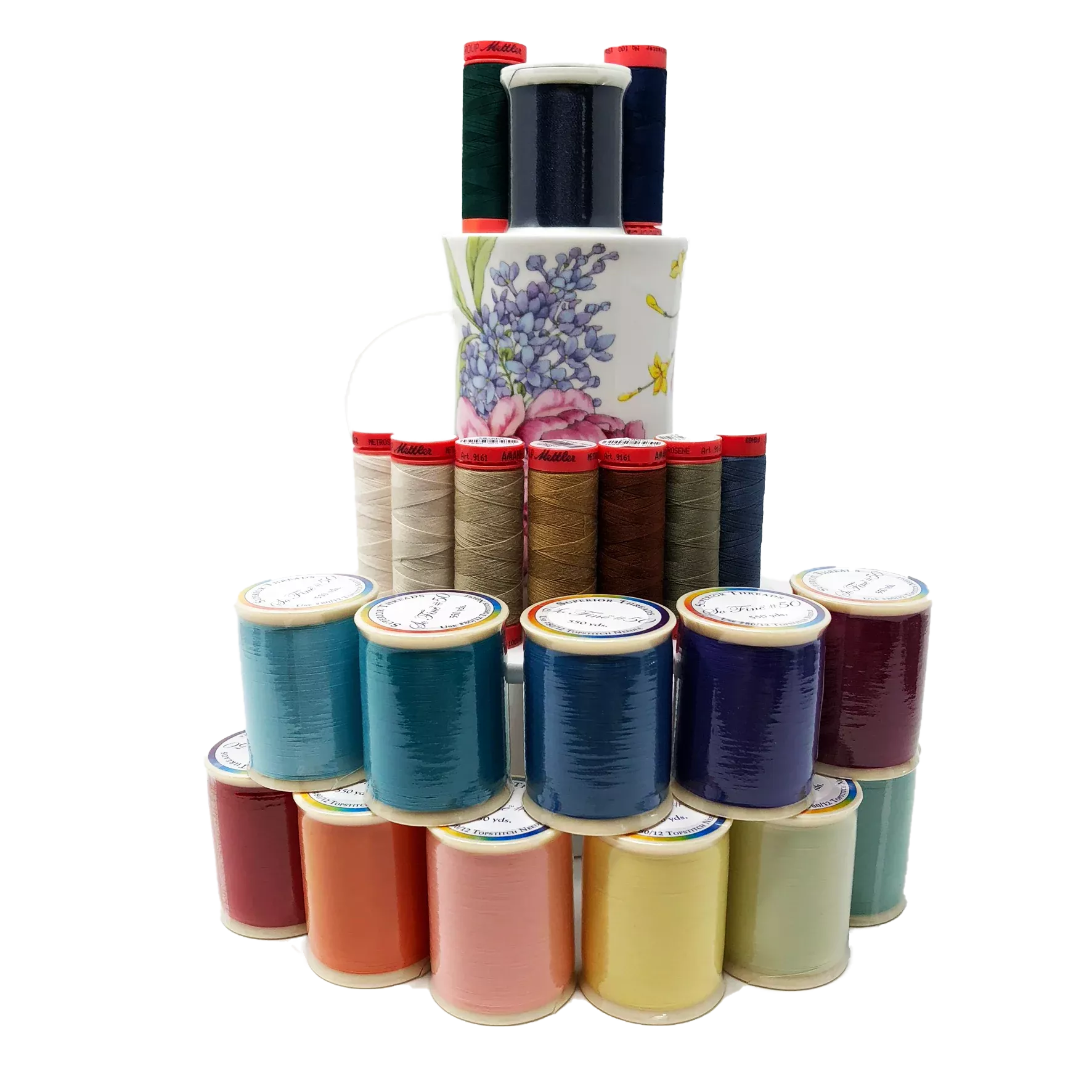 So Fine Polyester Thread 3-ply 50wt 550yds