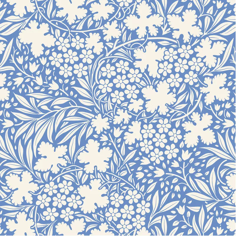 Something Blue : Bushbloom Blue - #TIL100668 - Tilda