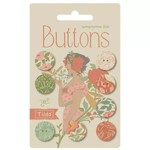 Songbird Buttons .63 inches by Tone Finnanger for Tilda