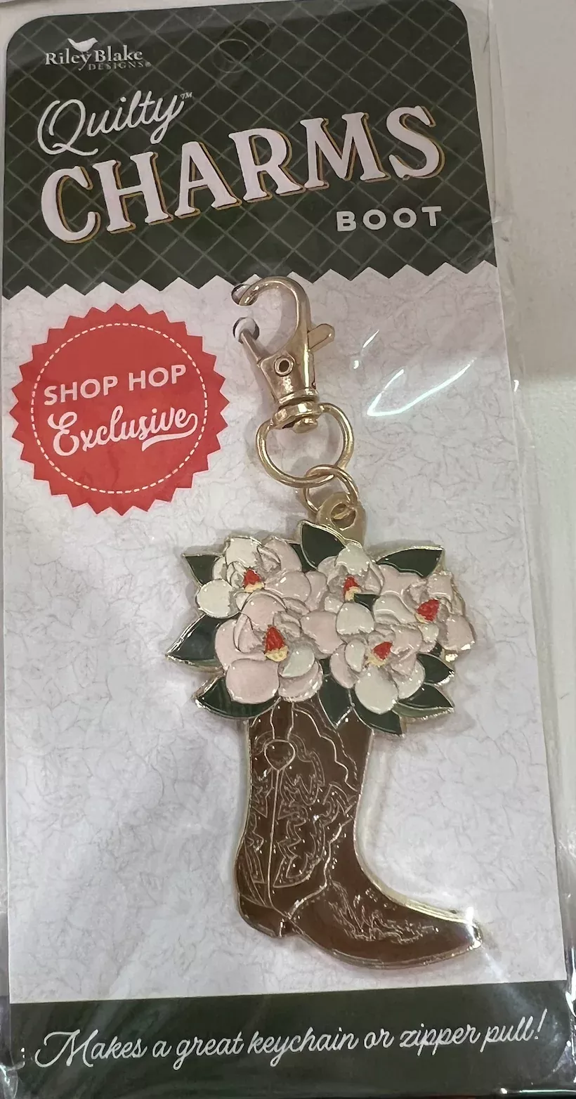 Southeast Shop Hop Boot Enamel Charm