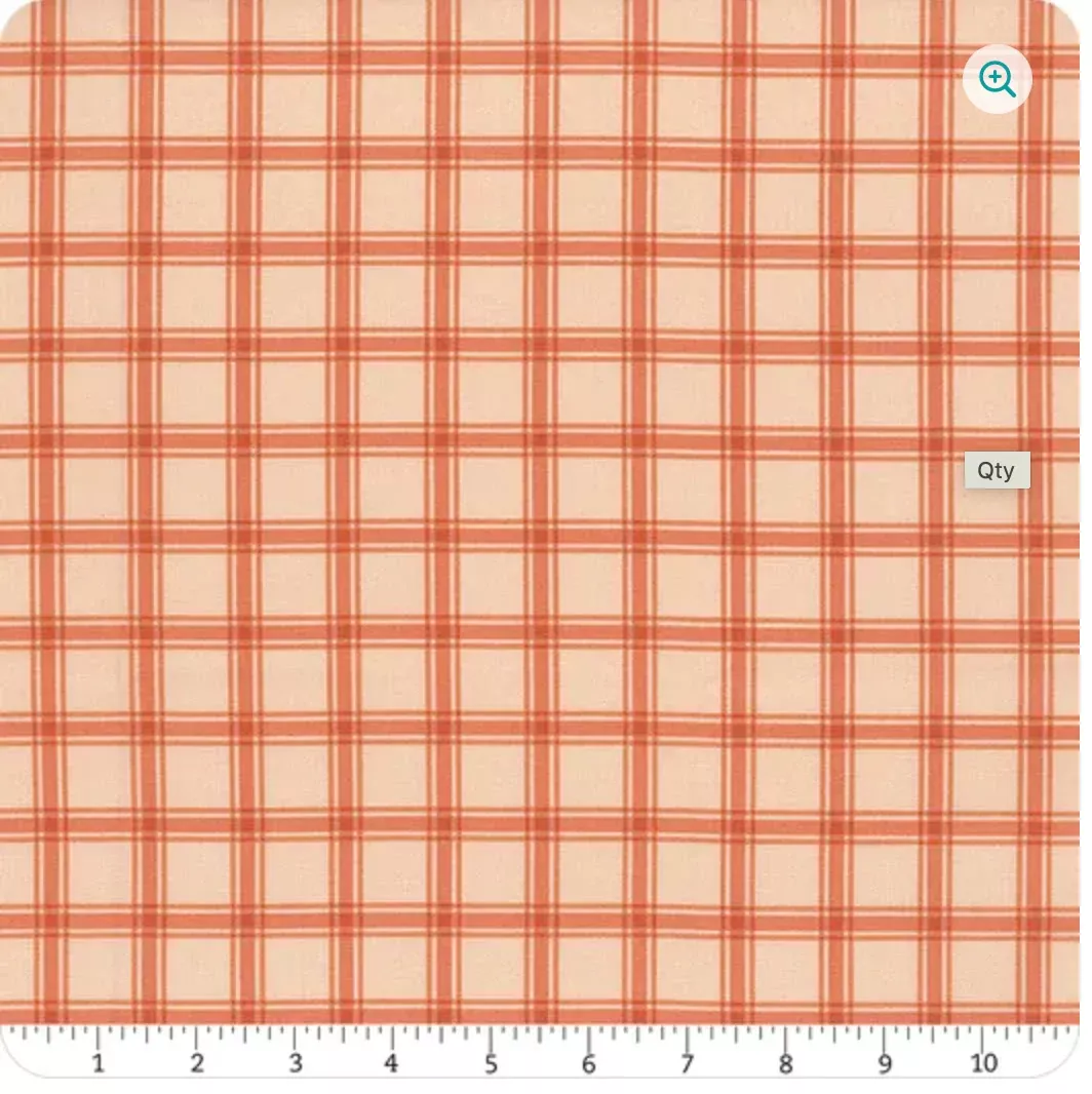 Southern Charm-Gingham Peaches