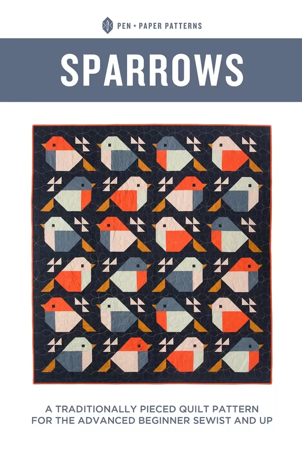 Sparrows Quilt - Pen + Paper Patterns