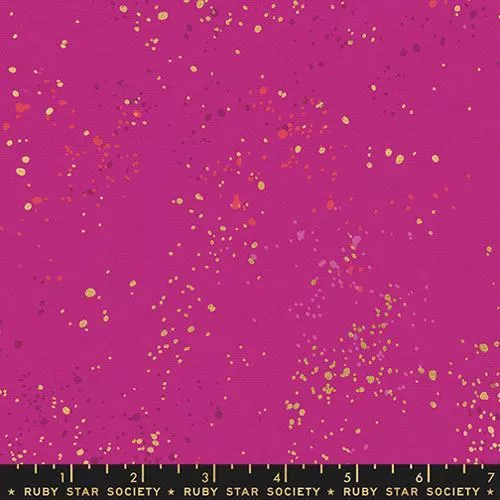 Speckled Canvas - Metallic - Ruby Star Society - Berry RS1117-62LM