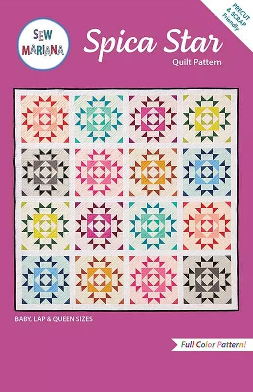Spica Star Pattern : #SMA-112 - Sew Mariana#1