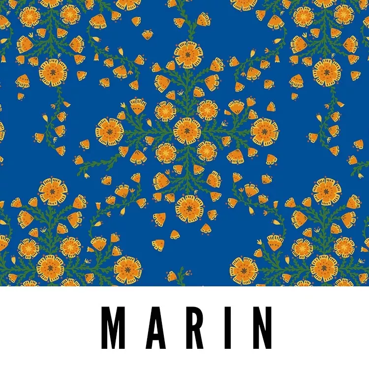 Splash Fabric Laminated Cotton Marin Fabric