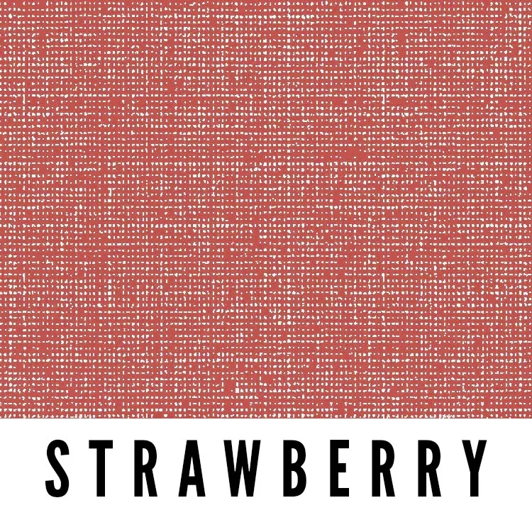 Splash Fabric Laminated Cotton Strawberry Fabric