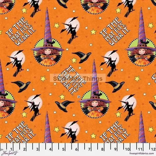 SPOOKY CUTE HALLOWEEN BY MARY ENGELBREIT FOR FREE SPIRIT FABRIC