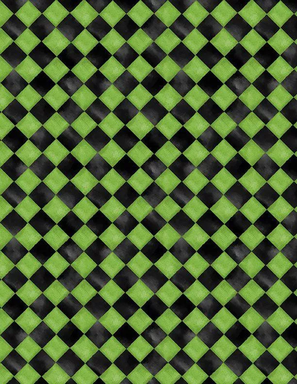 Spooky Tails - Wilmington Prints - 1665-33937-779 - Harlequin Green