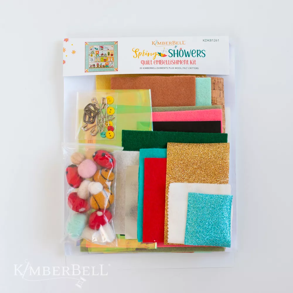 Spring Showers Embellishment Kit