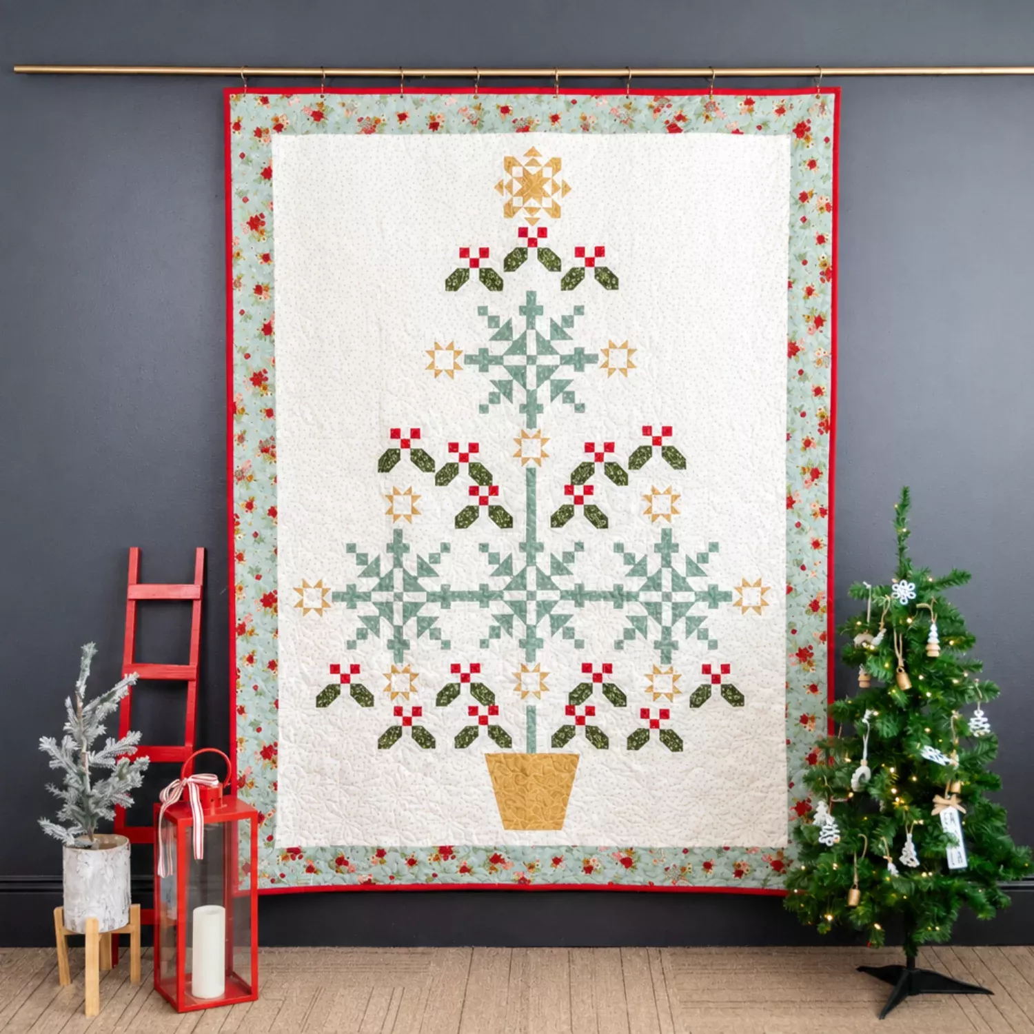 Spruce It Up Quilt Fabric Kit