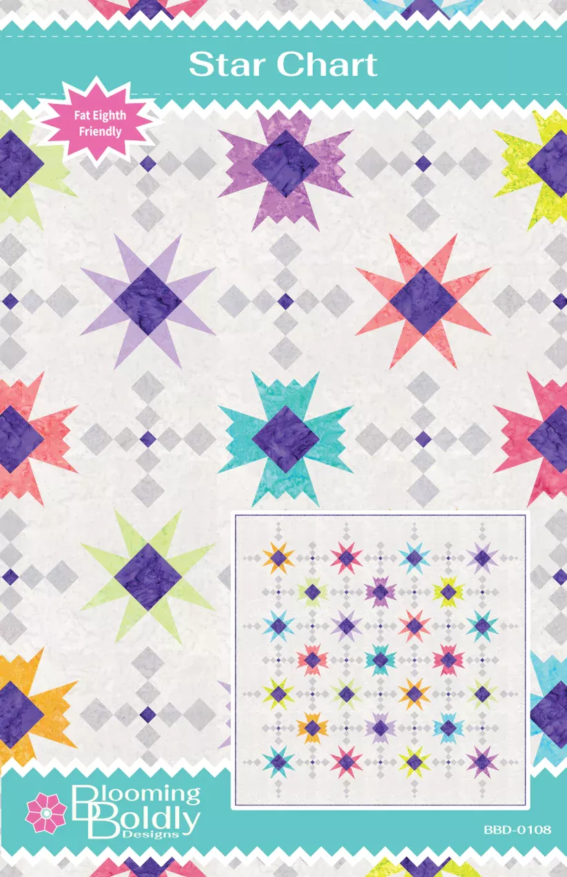 Star Chart Pattern by Blooming Boldly Designs BBD-0108