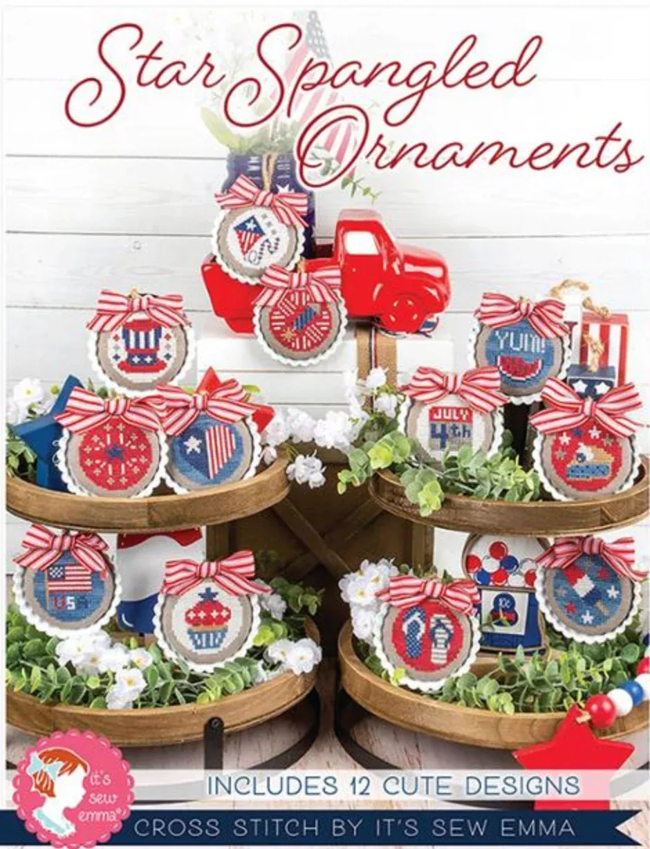 Star Spangled Ornaments