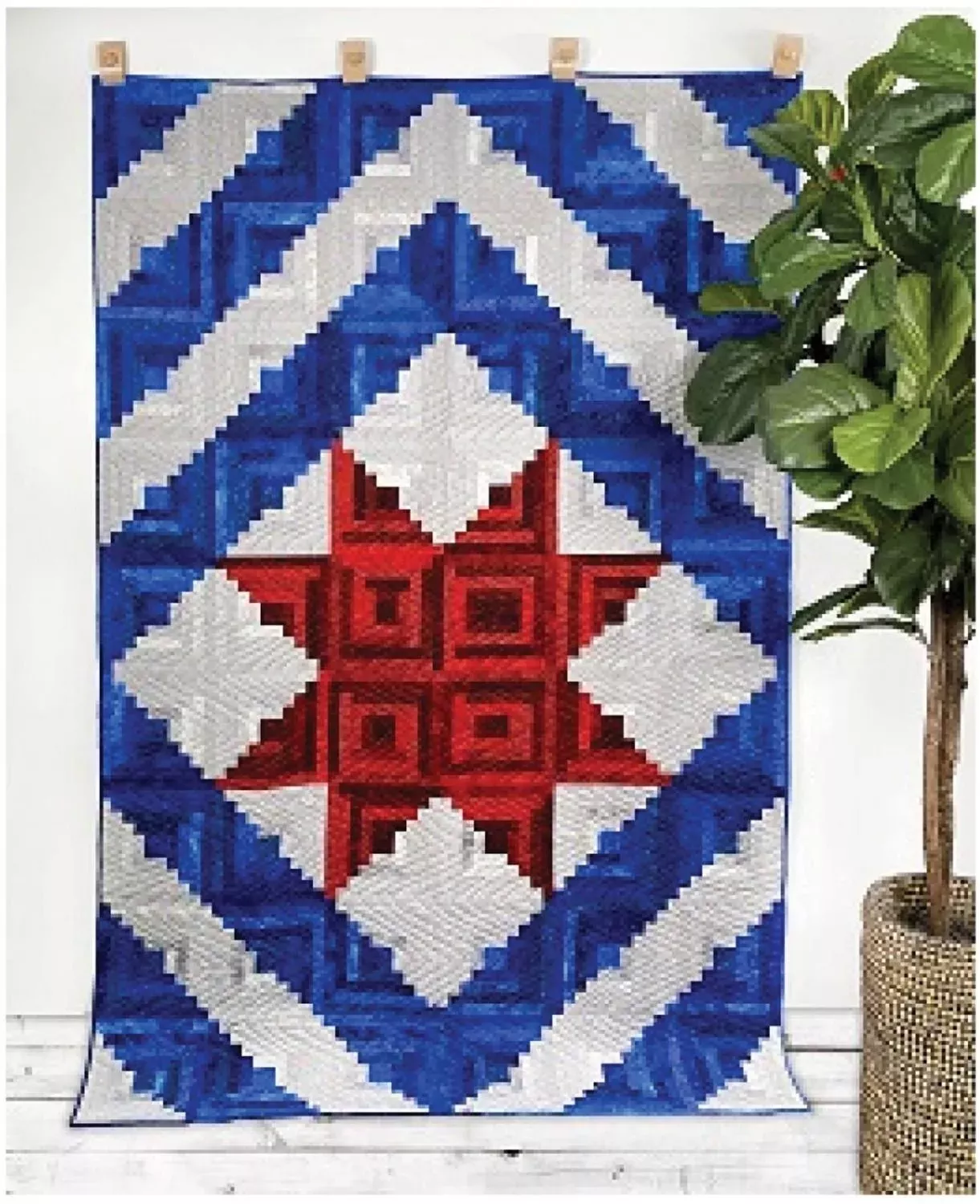Star of Valor PATTERN by Penny Haren for Cut Loose Press - CLPPHA016