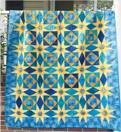 Starry Night Storm at Sea PATTERNby Jean Ann Wright for Cut Loose Press