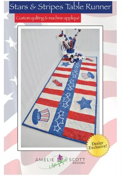 Stars & Stripes Table Runner Pattern