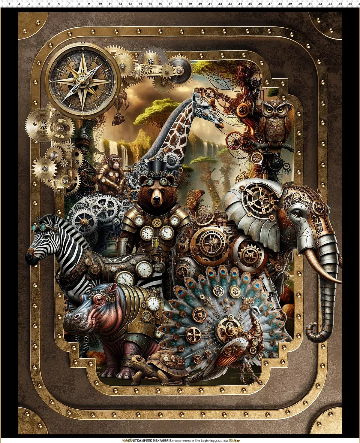 Steampunk Menagerie - Main Panel