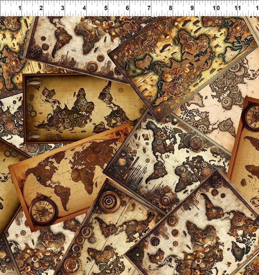 Steampunk Menagerie - Maps Multi