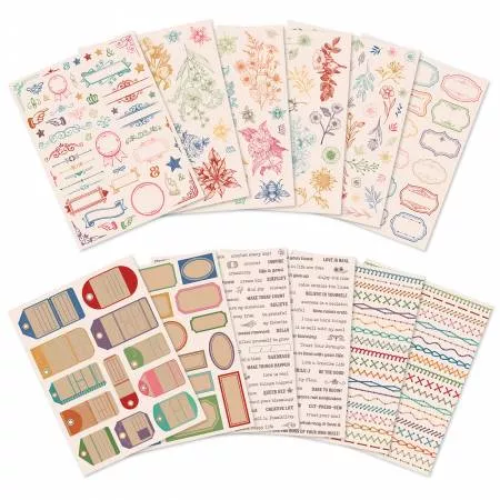 Sticker Lori Holt Sew & Stitch Sticker Set