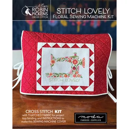 Stitch Lovely Floral Sewing Machine Cover Kit