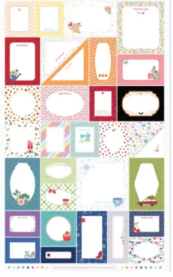 Stitched with Love Panel-27"