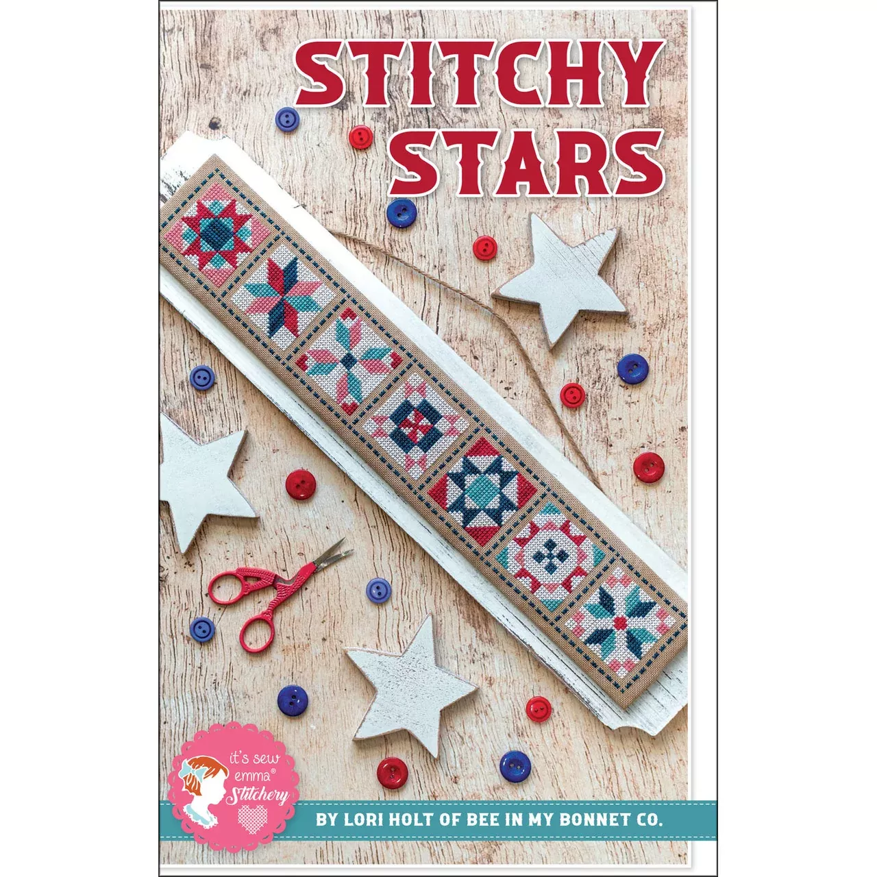 Stitchy Stars Cross Stitch