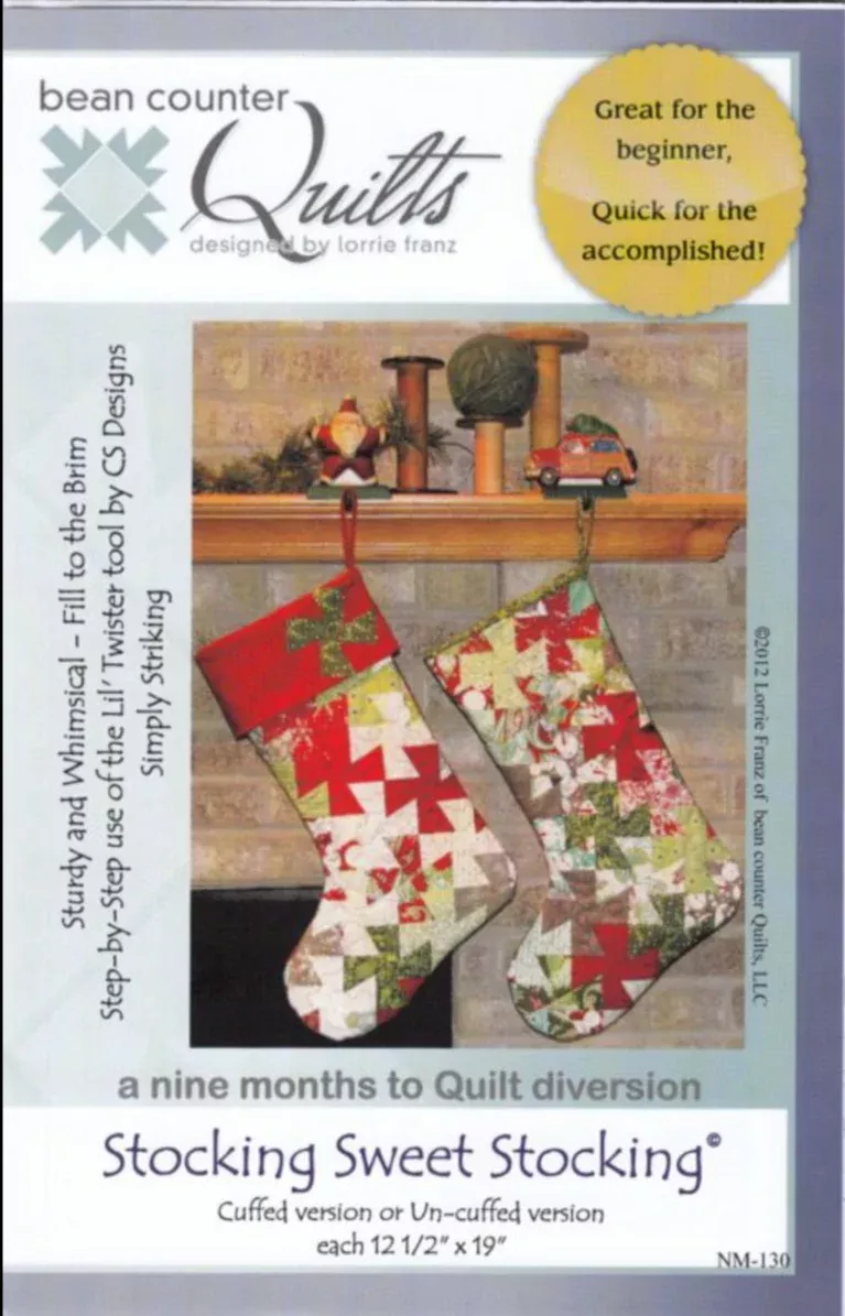 Stocking Sweet Stocking by Bean Counter Quilts