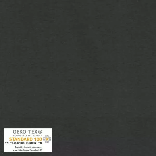 Stof Avalana Jersey Knit Charcoal Solid Fabric
