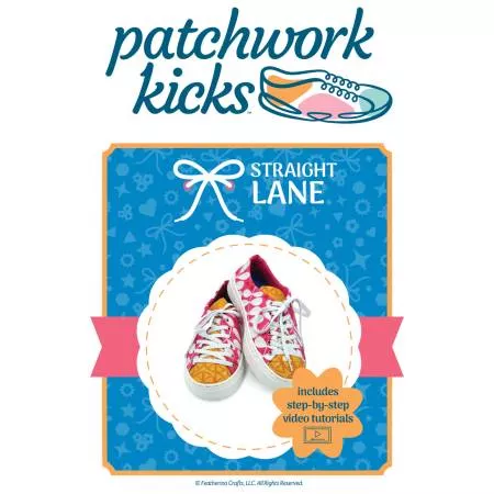 Straight Lane : Pattern - #PK-2010-PTN - Patchwork Kicks