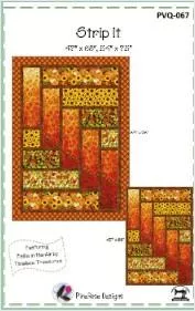 Strip It PATTERN by PineRose Designs (Multi Size) PVQ-067