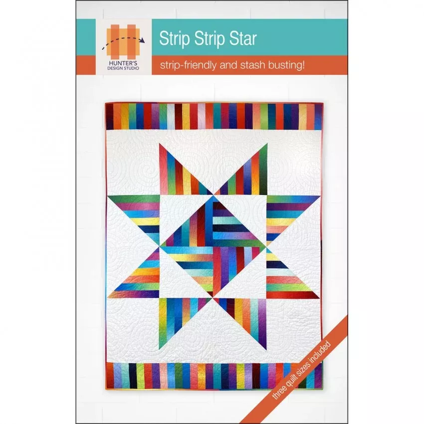 Strip Strip Star Quilt Pattern
