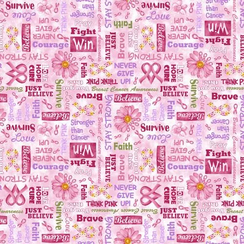 STUDIO E Pink Power - 7967-22 Pink - Cotton Fabric