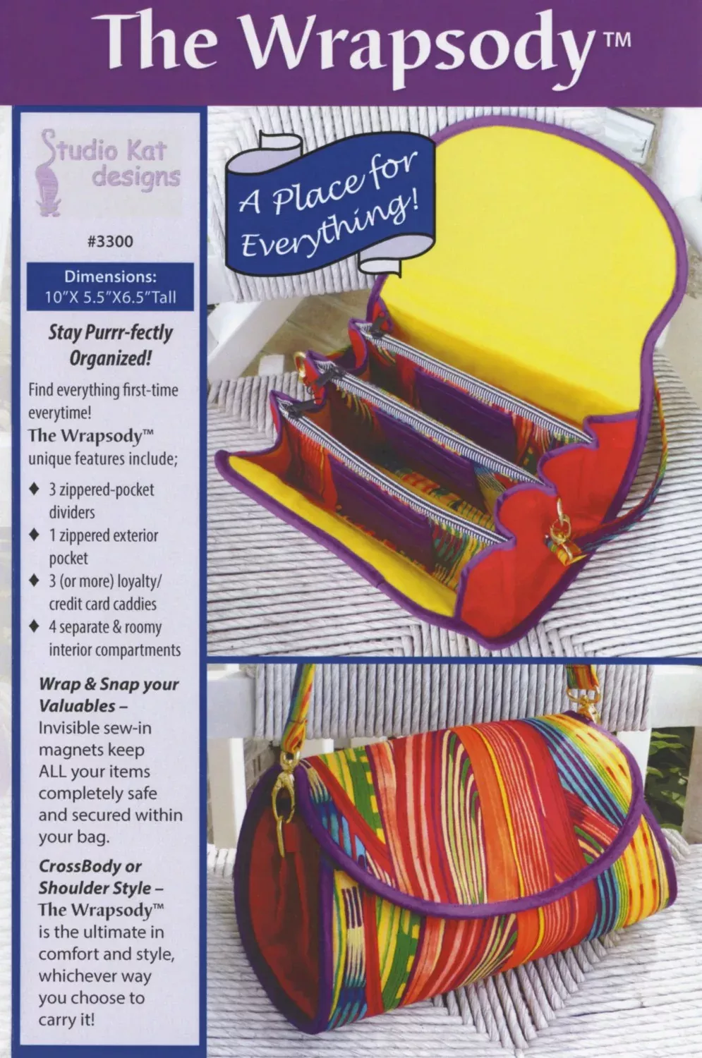 Studio Kat Designs The Wrapsody Pattern