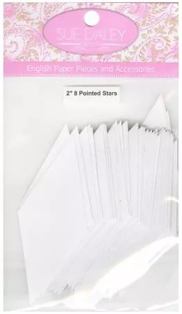 Sue Daley - 2in 8 Pointed Star Papers, 100pcs