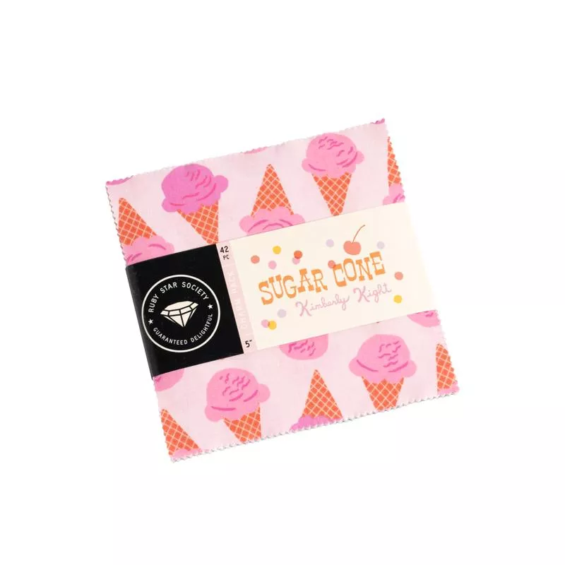 Sugar Cone : Charm Pack - #RS3060PP - Ruby Star Precut#1