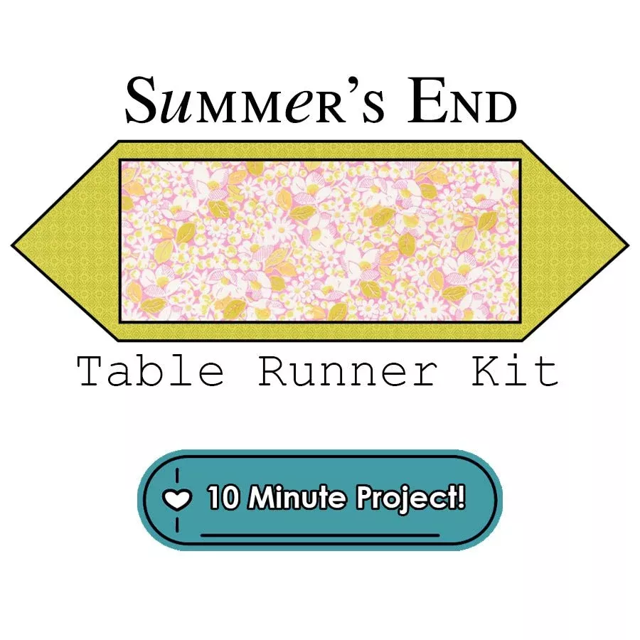 Summer's End Table Runner Kit Moda