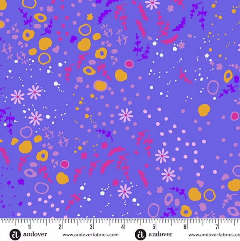Sun Print 2026 by Andover Fabrics - Alison Glass - Equanimity Tanzanite - A10048-B