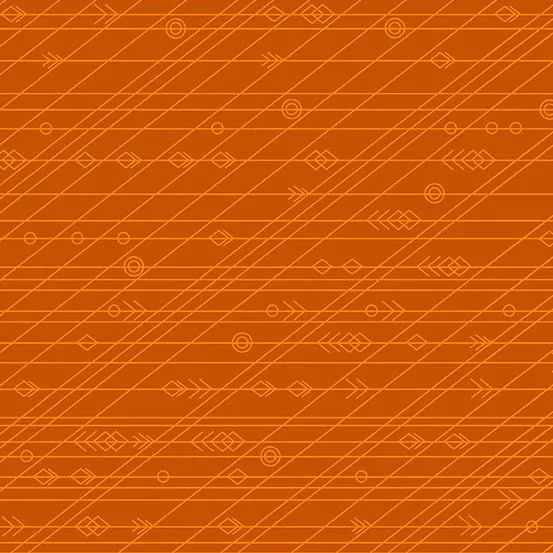 AND Sun Print Luminance A-8639-O2 Loghorn - Cotton Fabric