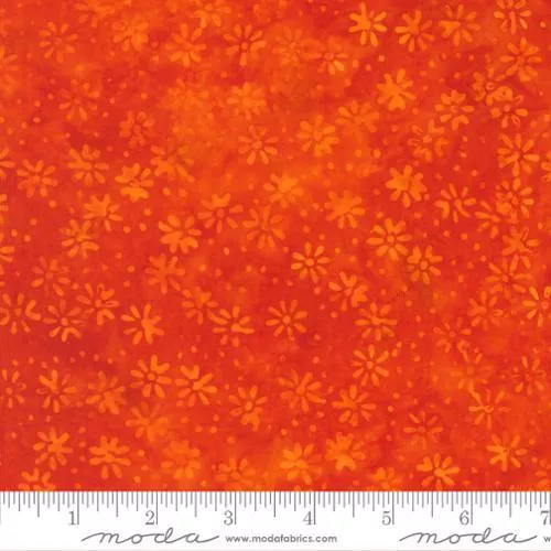 Sunburst Batiks - by Moda - Tangerine 4370-13