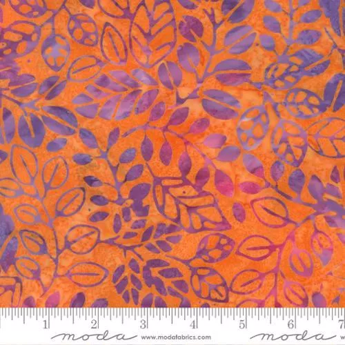 Sunburst Batiks - by Moda - Tangerine 4370-14