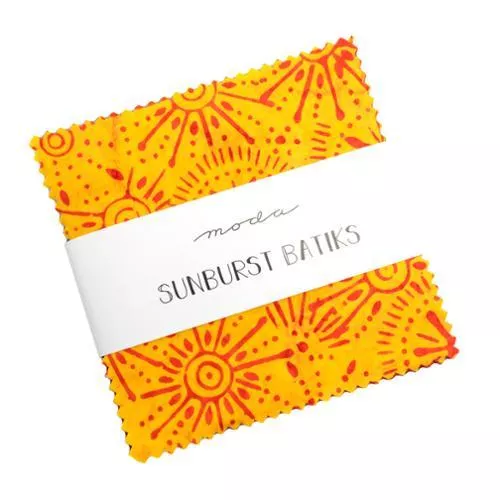 Sunburst Batiks - Charm Pack - by Moda 5"x5" 42 pc - PP4370