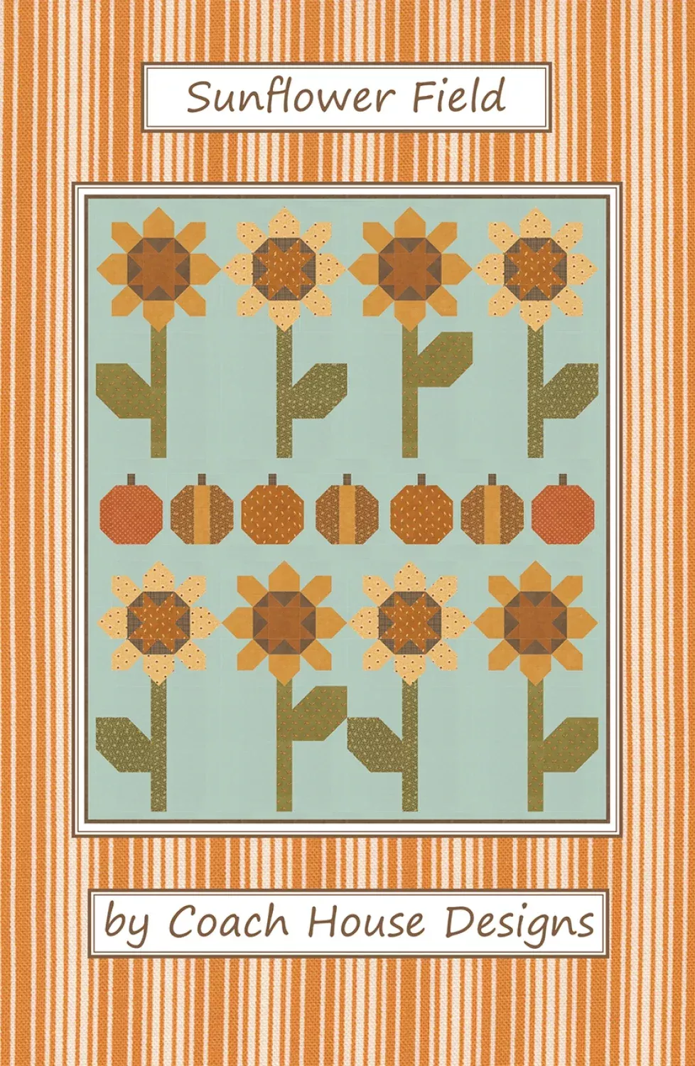 Sunflower Field Quilt Pattern