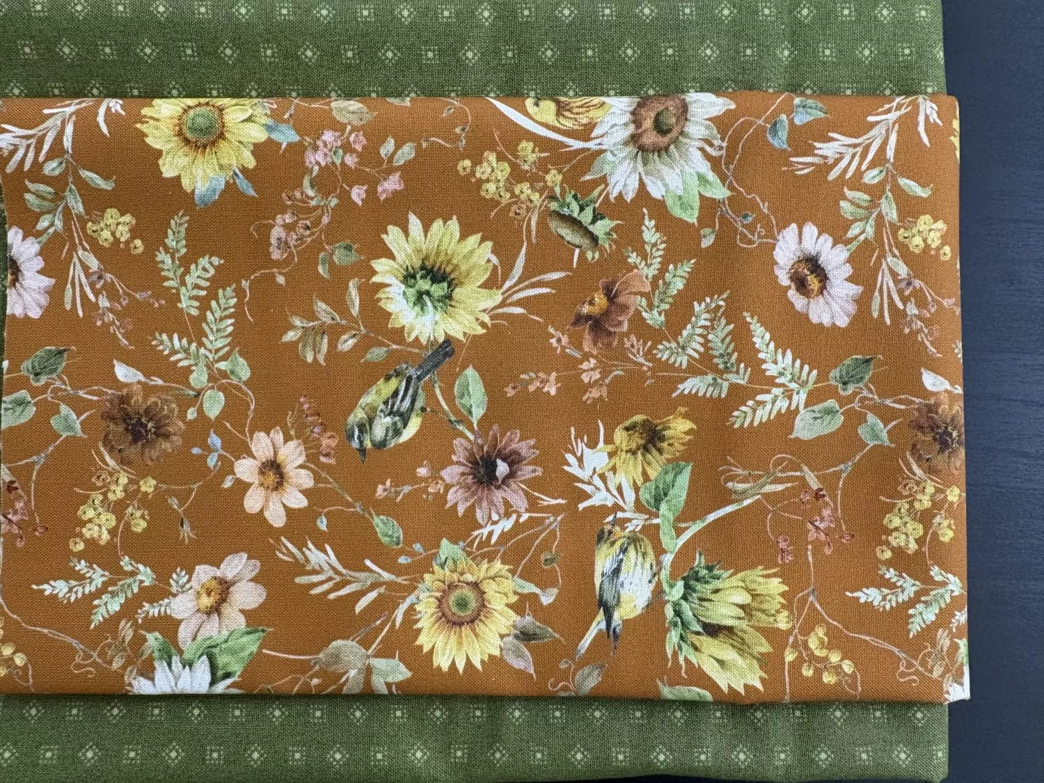 Sunflower Garden Table Runner KIT - 14.5" x 36"