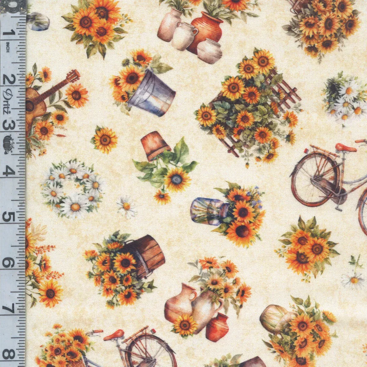 Sunflower Serenade - Sunflowers & Bikes Cream