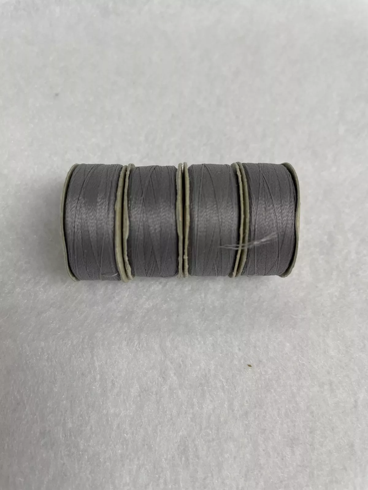 SuperBobs 622 Grey 4 pkM Style 60 Wt Pre-wound Superior Threads ^